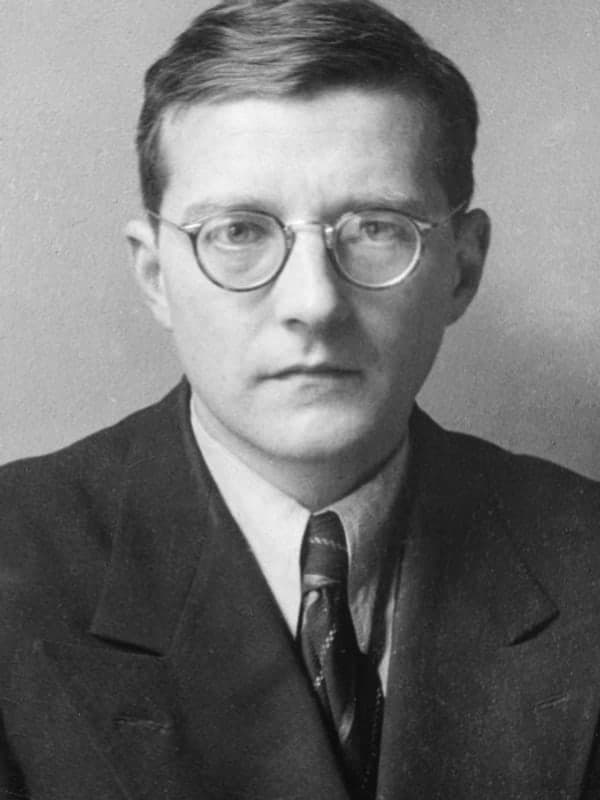 Дмитрий Шостакович, фотопортрет