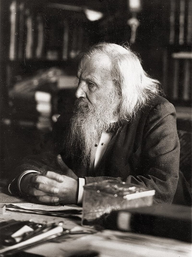 Дмитрий Менделеев, фотопортрет